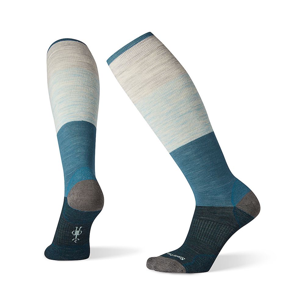 The North Face Socks Womens Australia - The North Face Smartwool Compression Color Block Over-The-Ca